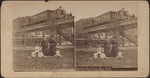 Elevated rail road New York.