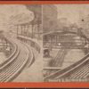 Elevated R.R. 42nd Street branch. New York City.