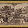 Elevated railroad, New York.