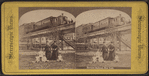 Elevated railroad, New York.