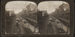 The famous Bowery, north from Grand Street, New York City, U. S. A.