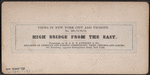 High Bridge from the East.