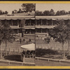 Jerome's Park. Grand Stand, front view.