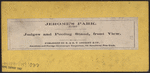 Jerome's Park. Judges and Pooling Stand, front view.