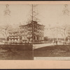 Washington Monument, Union Square. Taken from the new building of The Domestic Sewing Machine Co.