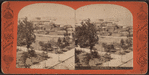 Castle Garden, New York [view of grounds, harbor in background].