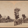 Castle Garden [people sitting on benches].