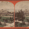 Castle Garden [aerial view with harbor in background].