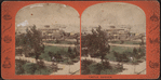 Castle Garden [aerial view with harbor in background].