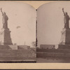 Bartholdi Statue of Liberty, New York Harbor.