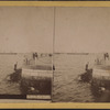 Battery, New York[view of pier, harbor and ships].