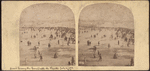 Crowd leaving the ground after the Regatta, July 4th, 1859.