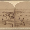 Crowd leaving the ground after the Regatta, July 4th, 1859.