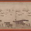 Scene on the Bay during the Regatta.