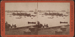 Scene on the Bay during the Regatta.