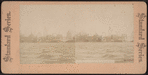 N.Y. City skyscrapers form North River.