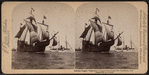 Columbus' flagship "Santa Maria," Columbus Naval parade, New York Harbor, U.S.A.