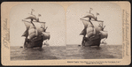 Columbus' flagship "Santa Maria," Columbus Naval parade, New York Harbor, U.S.A.