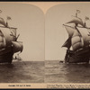 Columbus' flagship "Santa Maria," Columbus Naval parade, New York Harbor, U.S.A.