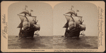 Columbus' flagship "Santa Maria," Columbus Naval parade, New York Harbor, U.S.A.
