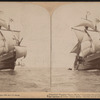 Columbus' flagship "Santa Maria," Columbus Naval parade, New York Harbor, U.S.A.