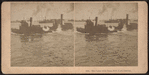 The fussy little tugs, New York Harbor.