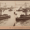 The Despatch with Pres. Harrison, in the Great Naval Parade. Centennial.