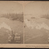 New York Harbor, from Brooklyn Bridge, New York, U.S.A.