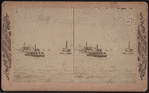 Naval parade, New York Harbor.
