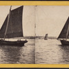 A lighter of the Battery. Hauling "taut" on the main sheet.