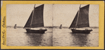 A lighter of the Battery. Hauling "taut" on the main sheet.