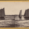 View from foot of Whitehall street, looking towards south Brooklyn. The agitation of water in the foreground is occasioned ny a steamboat just passed.