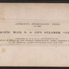 Pacific Mail S.S. Company's steamer "China."