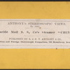 Pacific Mail S.S. Company's steamer "China."