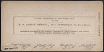 U.S. Barge Office - foot of Whitehall Street, East River.