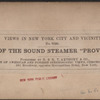 Bow of the sound steamer "Providence."