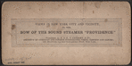 Bow of the sound steamer "Providence."