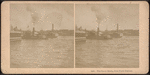 The Ferry Boats, New York Harbor.