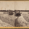 New York Bay and Governor's Island -- from the Battery.