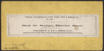 Bank for Saving, Bleeker Street.