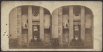 Interior of the Merchants' Exchange, Wall Street, New-York.