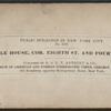 Bible House, Cor. Eighth St. and Fourth Ave.