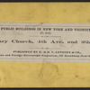 Calvary Church, 4th Ave. and 22nd St.