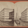 A.T. Stewart's Store and Grace Church. -- New York City.