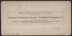 Interior of Reformed Church -- 57th St. and Lexington Av.