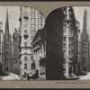 Wall Street and Trinity Church.