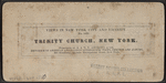 Trinity Church, New York.