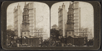 Greatest of Sky-scrapers, -- Syndicate Building, (left) 31 stories, and St. Paul Bldg., 27 stories, New York, U.S.A.