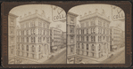 S.E. corner of Leonard St. on Broadway. The New York Life Insurance Building. Looking down the street.