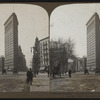 Flatiron Building," the most striking of sky-scrapers, New York City.